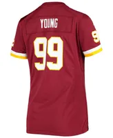 Women's Chase Young Burgundy Washington Football Team Player Game Jersey
