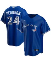 Men's Nate Pearson Royal Toronto Blue Jays Replica Player Name Jersey