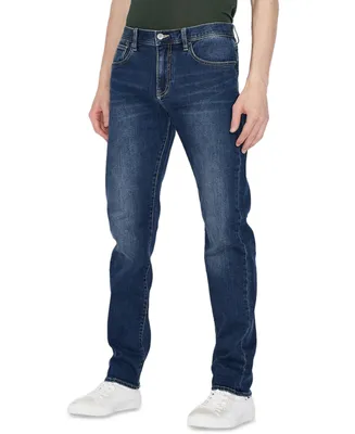 A|X Armani Exchange Men's 5 Pocket Slim-Fit Denim Jeans