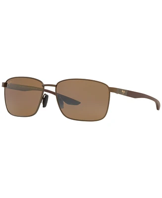 Maui Jim Unisex Polarized Sunglasses, MJ000676 Kaala 58
