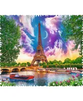Trefl Crazy Shape Jigsaw Puzzle Sky Over Paris, 600 Pieces