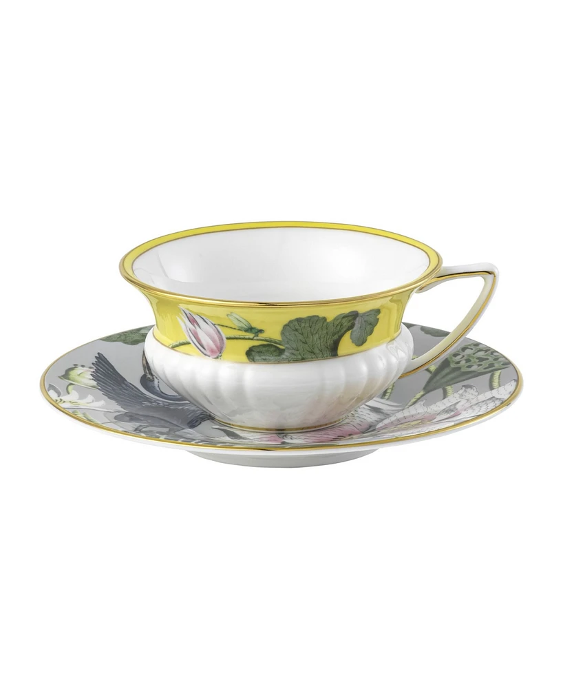 Wedgwood Wonderlust Waterlily 2 Piece Teacup Saucer Set