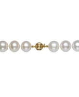 Belle de Mer Pearl A+ Cultured Freshwater Pearl Strand 18" Necklace (11-13mm)