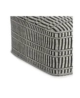 Safford Square Woven Outdoor and Indoor Pouf