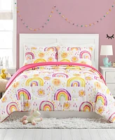 Urban Playground Rainbows and Suns Piece Comforter Set