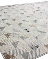 Bashian Assets CA102 2'6" x 8' Runner Rug