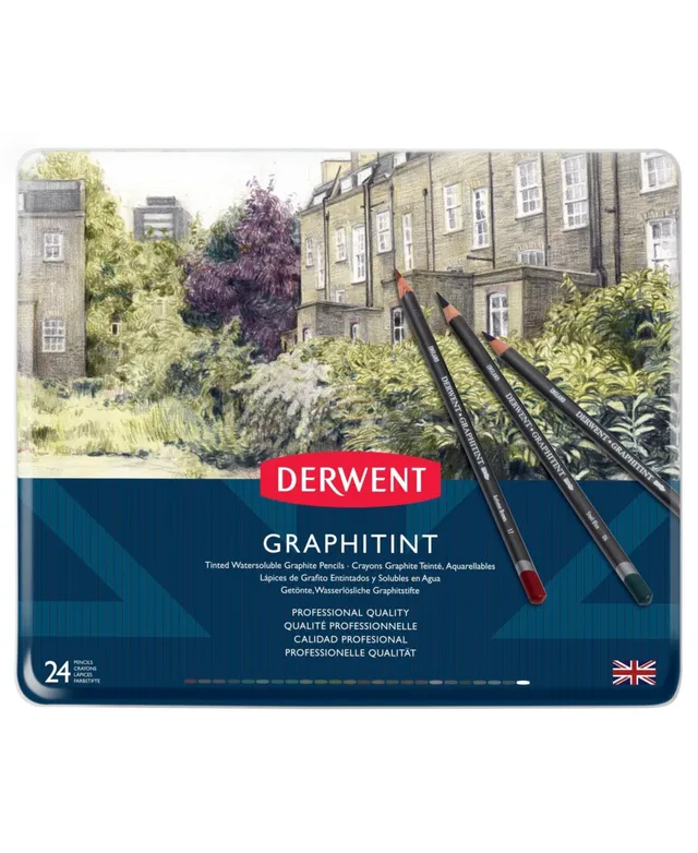 Derwent Graphitint Pencil Set, 24 Pencils