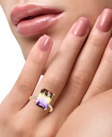 Effy Ametrine (9-5/8 ct. t.w.) & Diamond (1/20 ct. t.w.) Ring in 14k Gold