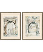 Paragon Picture Gallery Watercolor Ii 32" x 24" Wall Art Set, 2 Pieces