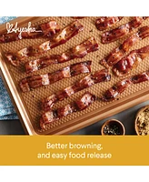 Ayesha Curry Bakeware Nonstick Cookie Pan, Loaf Pan, and Cake Pan Set, 7-Piece