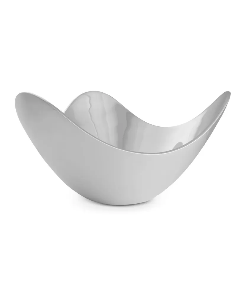 Grande Wave Bowl - Silver