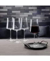 Mikasa Aline Red Wine Glasses Set of 4, 18 oz