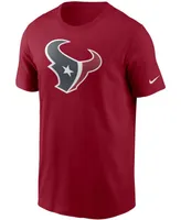 Men's Red Houston Texans Primary Logo T-shirt