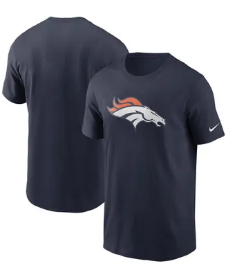 Men's Navy Denver Broncos Primary Logo T-shirt