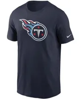 Men's Navy Tennessee Titans Primary Logo T-shirt
