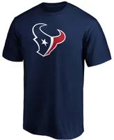 Men's Navy Houston Texans Big and Tall Primary Team Logo T-shirt