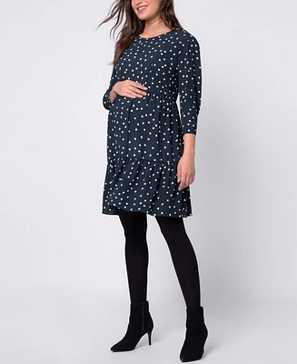 Seraphine Women's Polka Maternity Nursing Dress