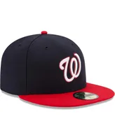 New Era Men's Washington Nationals Alternate Authentic Collection On-Field 59FIFTY Fitted Hat