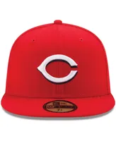 New Era Men's Red Cincinnati Reds Home Authentic Collection On-Field 59FIFTY Fitted Hat