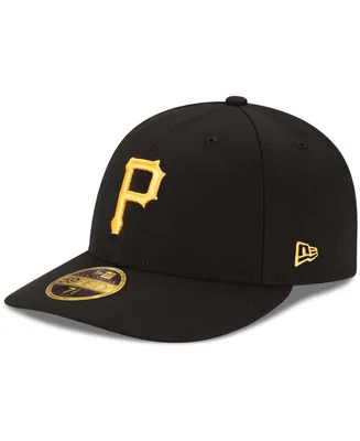New Era Men's Black Pittsburgh Pirates Authentic Collection On Field Low Profile Game 59FIFTY Fitted Hat