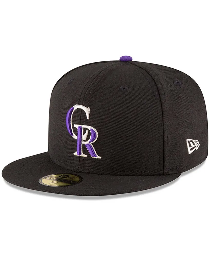 New Era Men's Colorado Rockies Authentic Collection On Field 59FIFTY Structured Hat