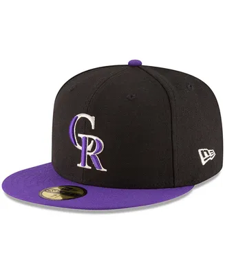 New Era Men's Colorado Rockies Authentic Collection On Field 59FIFTY Structured Cap
