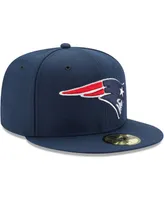 New Era England Patriots Team Logo Omaha 59FIFTY Fitted Cap