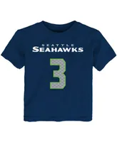 Outerstuff Big Boys and Girls Seattle Seahawks Mainliner Name Number T-shirt - Russell Wilson