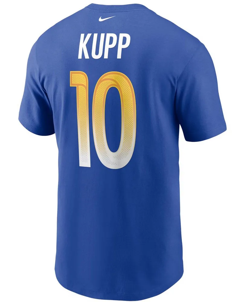 Men's Cooper Kupp Royal Los Angeles Rams Name and Number T-shirt