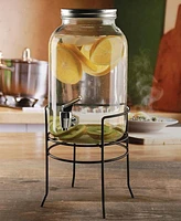 Style Setter Orchard Hill 1 Gallon Beverage Dispenser with Wire Stand