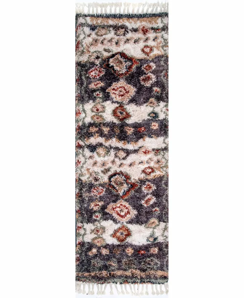 nuLoom Fergusion OZFG01C 2'6" x 6' Runner Area Rug