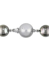 Cultured Tahitian Pearl (10-12-1/2mm) Strand 18" Collar Necklace