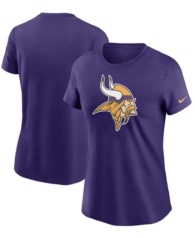 Fanatics Women's Plus Justin Jefferson Purple Minnesota Vikings Name Number  V-Neck T-shirt