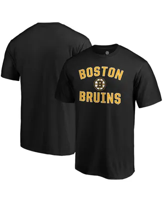 Men's Black Boston Bruins Team Victory Arch T-shirt