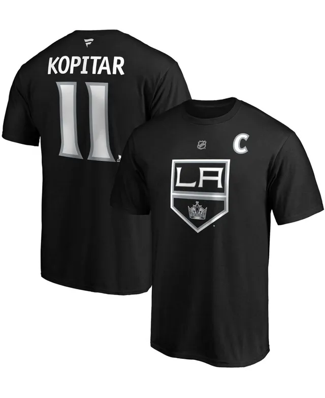 Men's Adidas Anze Kopitar White Los Angeles Kings Alternate Primegreen Authentic Pro Player Jersey