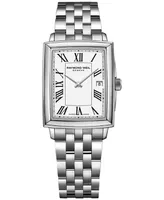 Raymond Weil Women's Swiss Toccata Stainless Steel Bracelet Watch 22.6x28.1mm