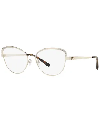 Michael Kors MK3051 Women's Cat Eye Eyeglasses - Gold