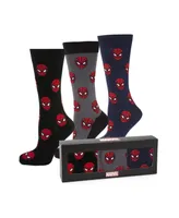 Marvel Men's Spider-Man Sock Set, Pack of 3