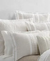 White Sand Driftwood Stripe Sham, European