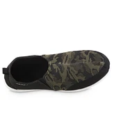 Isotoner Men's Zenz Sport Knit Indoor and Outdoor Slip-On Slipper