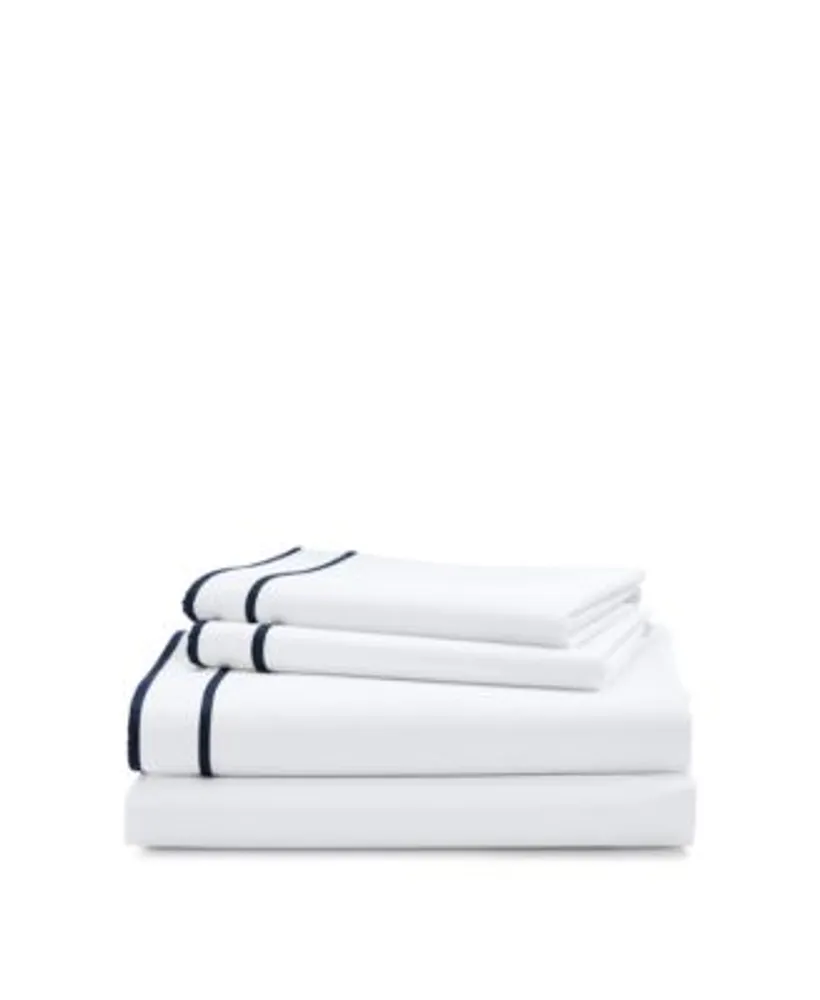 Lauren Ralph Lauren Spencer 300 Thread Count Sateen Border Sheet Sets