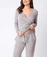 Seraphine Women's 2 Piece Maternity Loungewear Set