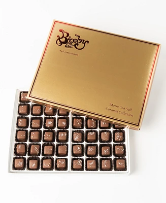 Bixby Chocolate Milk Chocolate Sea Salted Caramels Gift Box, 48 Piece
