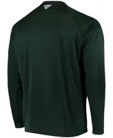 Men's Pfg Green Michigan State Spartans Terminal Tackle Omni-Shade Long Sleeve T-shirt