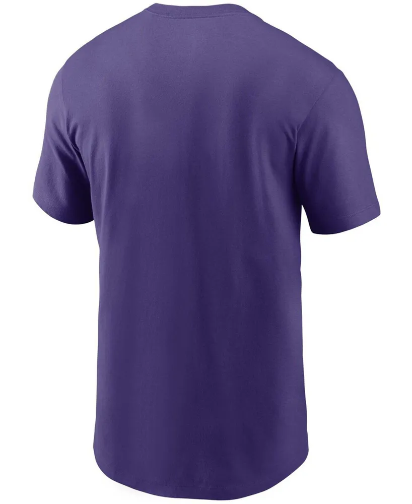 Men's Purple Minnesota Vikings Primary Logo T-shirt