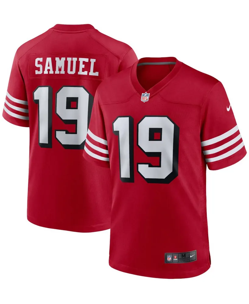 Nike Men's Deebo Samuel Scarlet San Francisco 49ers Alternate Player Game  Jersey - Macy's