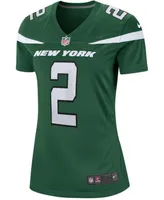 Women's Zach Wilson Gotham Green New York Jets 2021 Nfl Draft First Round Pick Game Jersey