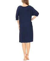 Ink+Ivy Women's Dolman Sleeve Dress with Side Patch Pockets