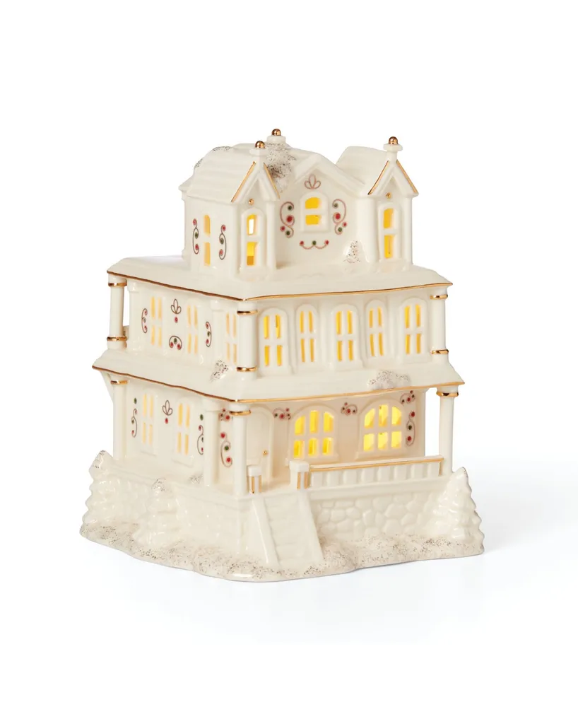 Mistletoe Park Light-Up Victorian House Figurine