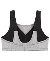 Women's Full Figure Plus Adjustable Wirefree Sports Bra 1166